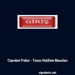 Ciprobet Poker - Texas Hold'em Masaları